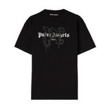 Palm Angels Paris Sprayed Monogram T-Shirt 'Black'