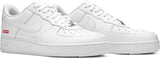 Mens Nike x Supreme Air Force 1 Low 'White Box Logo'
