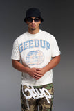 Geedup G-Ball T-Shirt 'Off White/Purple'