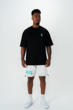 Unground Empire Street Shorts 'Grey/Tiffany'