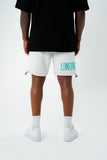 Unground Empire Street Shorts 'Grey/Tiffany'