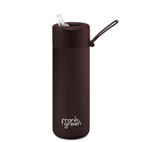 Frank Green Ceramic Reusable Bottle 595ml / 20oz (Chocolate Brown)