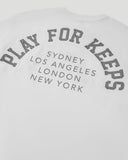 Geedup PFK Cities T-Shirt 'White/Grey'
