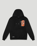 Geedup PFK Script Hoodie 'Black/Orange'