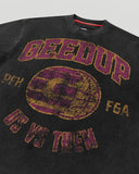 Geedup G-Ball T-Shirt 'Washed Black/Purple'