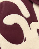 Geedup Handstyle Hoodie 'Maroon/Cream'