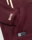 Geedup Handstyle Hoodie 'Maroon/Cream'