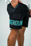 Unground Empire Street Shorts 'Black/Tiffany'