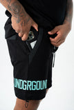 Unground Empire Street Shorts 'Black/Tiffany'