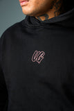 Undrground Hype Hoodie ‘Black/ Rose’