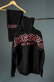 Undrground Hype Hoodie ‘Black/ Rose’