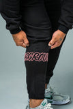 Undrground Hype Trackpant 'Black/Rose'