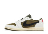 Travis Scott x Air Jordan 1 Retro Low OG 'Medium Olive'