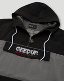 Geedup Sportsman QTR-ZIP Anorak 'Black Grey'