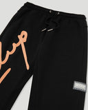 Geedup Signature Trackpants 'Black Peach'
