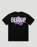 Geedup PFK Graff Tee 'Black Lavender'
