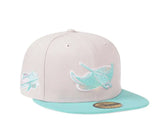 New Era Tampa Bay Rays Inaugural Season 1998 Fresh Mint Two Tone Edition 59Fifty Fitted Cap