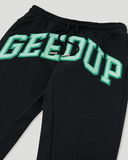 Geedup Team Logo Trackpants Navy/Teal