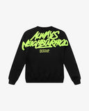 Geedup Always Neighbourhood Crewneck 'Black Yellow'