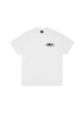 Corteiz Halftone Island Tee 'White Black'