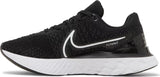 Women’s Nike React Infinity Run Flyknit 3 'Black White'