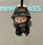 Pop Mart The Monsters Labubu Outfit (Black Gucci)