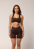 Levate Core Carina Crop 'Espresso'