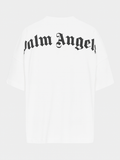 Palm Angels Oversize Classic Logo Print T-Shirt 'White'