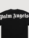 Palm Angels Oversize Classic Logo Print T-Shirt 'Black'