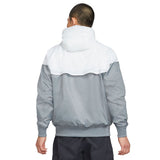 Men's Nike Sportswear Windrunner Hooded Jacket 'Grey/White'