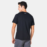 Men's Nike Dri-FIT UV Miler Tee 'Black/Reflective Silver'