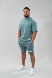 Undrground Relaxed Fit Shorts X 'Slate Blue'